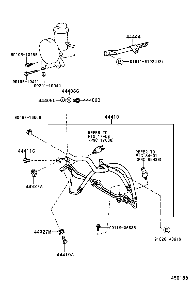  CRESTA |  POWER STEERING TUBE