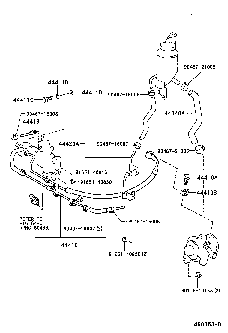  GRANVIA GRAND HIACE |  POWER STEERING TUBE