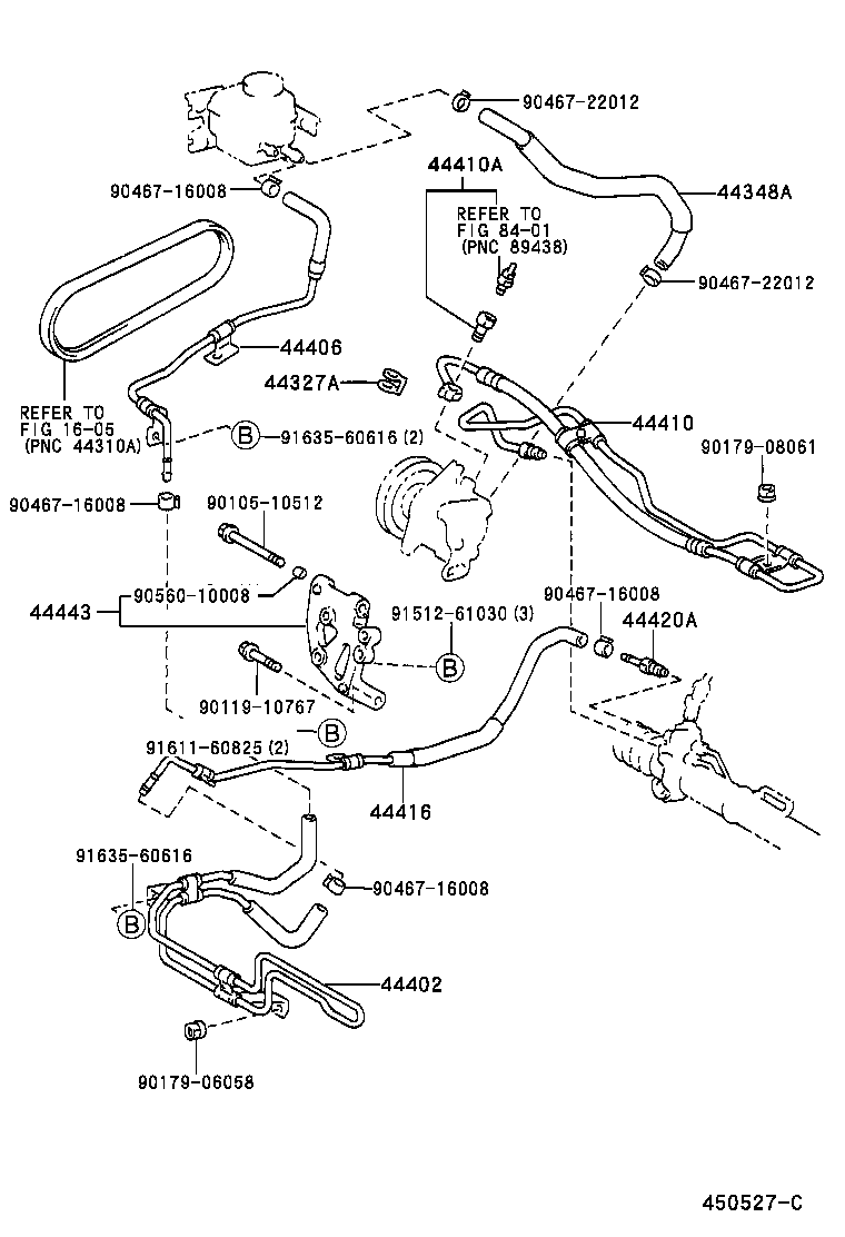  MARK 2 WG |  POWER STEERING TUBE
