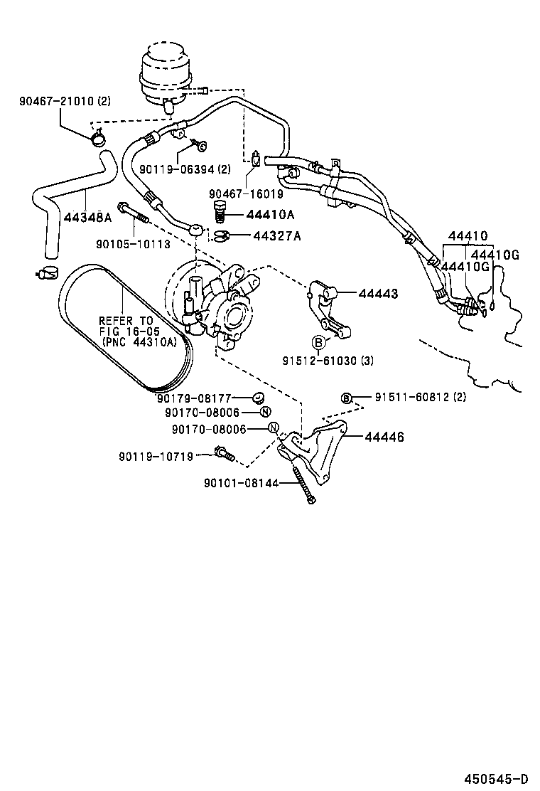  RAUM |  POWER STEERING TUBE