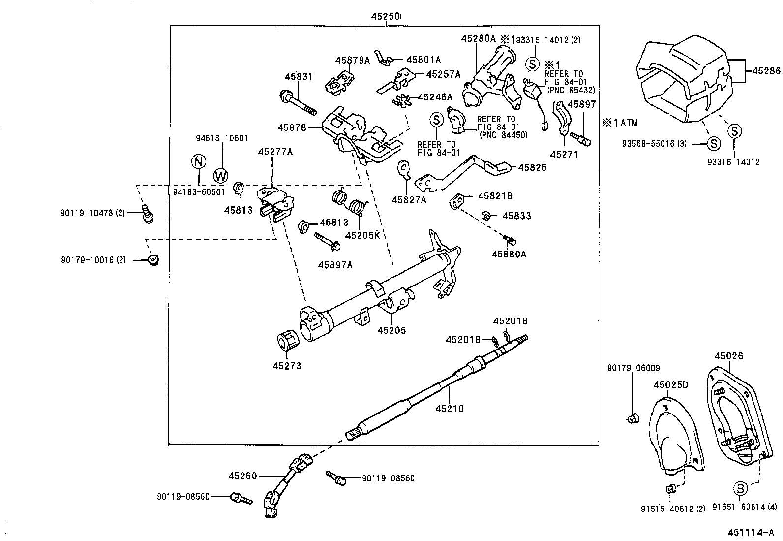  CYNOS |  STEERING COLUMN SHAFT