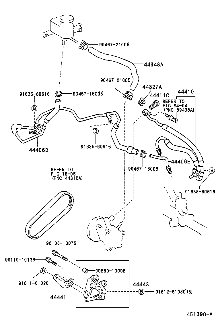  VISTA VISTA ARDEO |  POWER STEERING TUBE