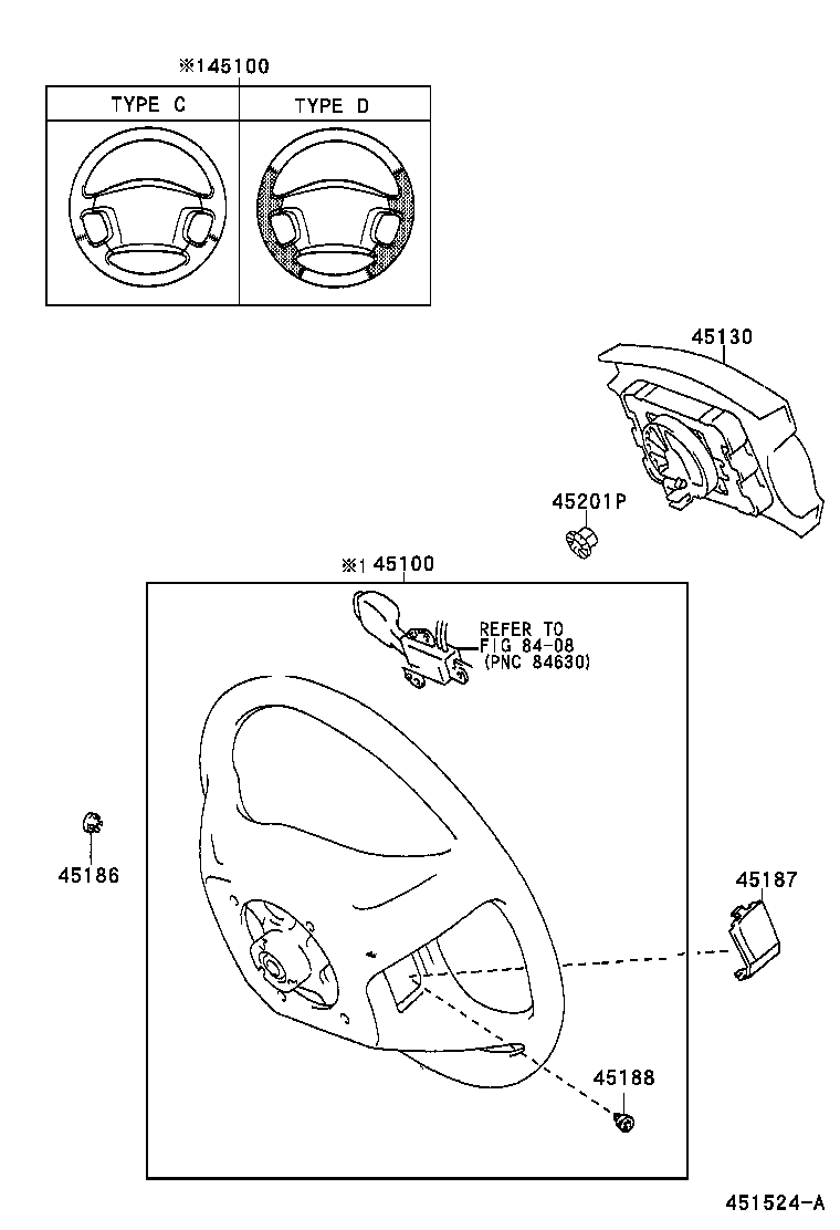  CAMRY GRACIA |  STEERING WHEEL