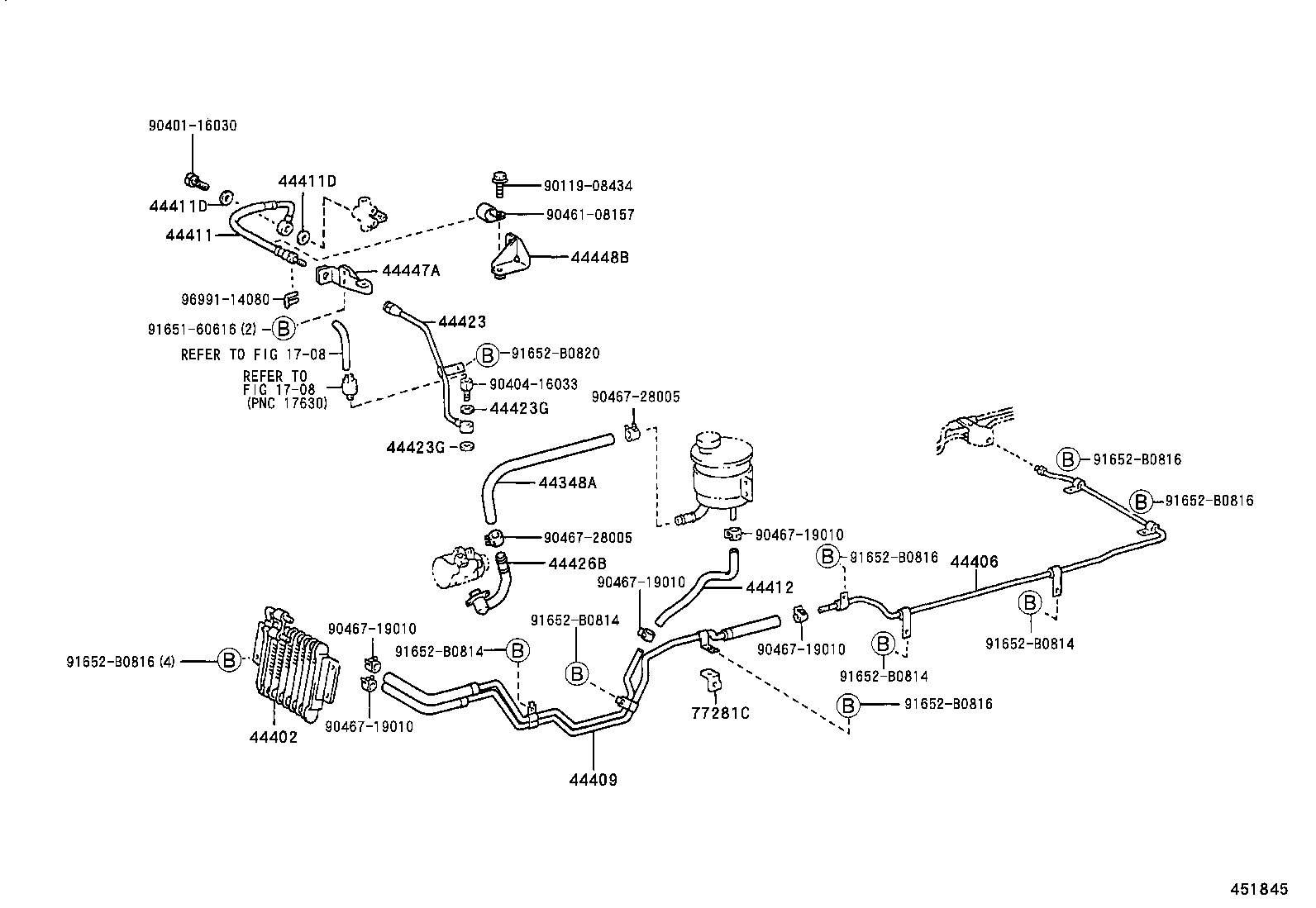  MEGA CRUISER |  POWER STEERING TUBE