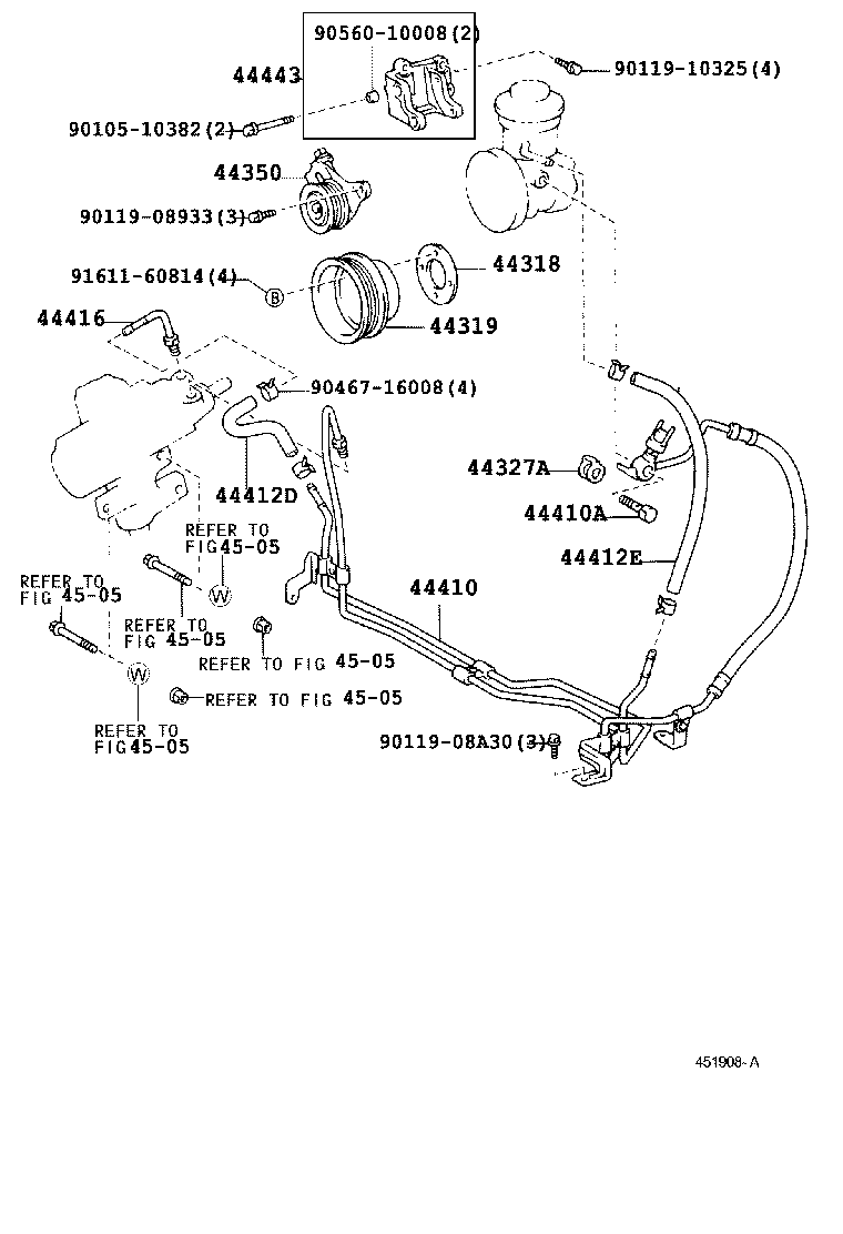  HILUX |  POWER STEERING TUBE