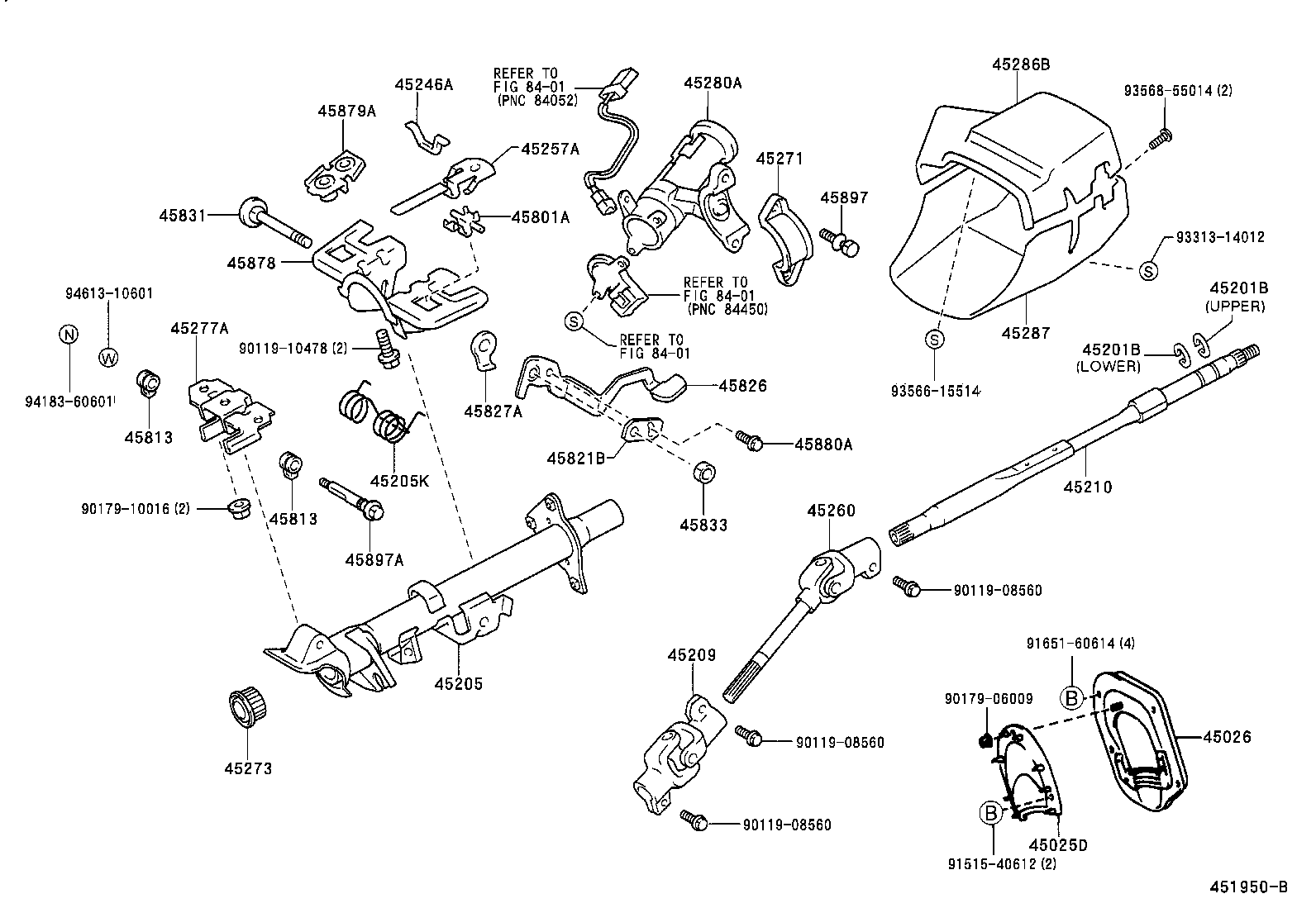  RAUM |  STEERING COLUMN SHAFT