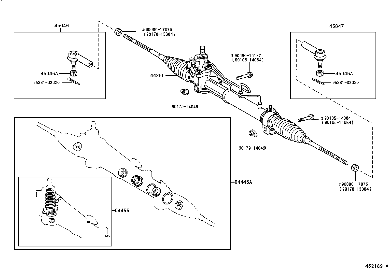  PRONARD |  FRONT STEERING GEAR LINK