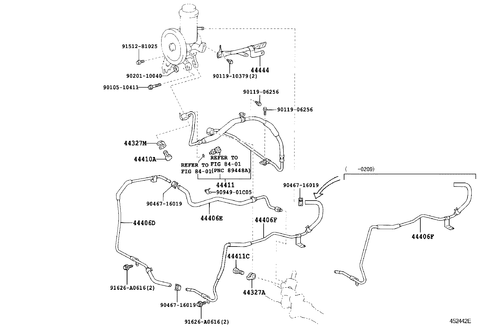  VEROSSA |  POWER STEERING TUBE
