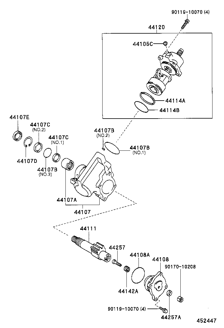  DYNA 150 TOYOACE G15 |  FRONT STEERING GEAR LINK