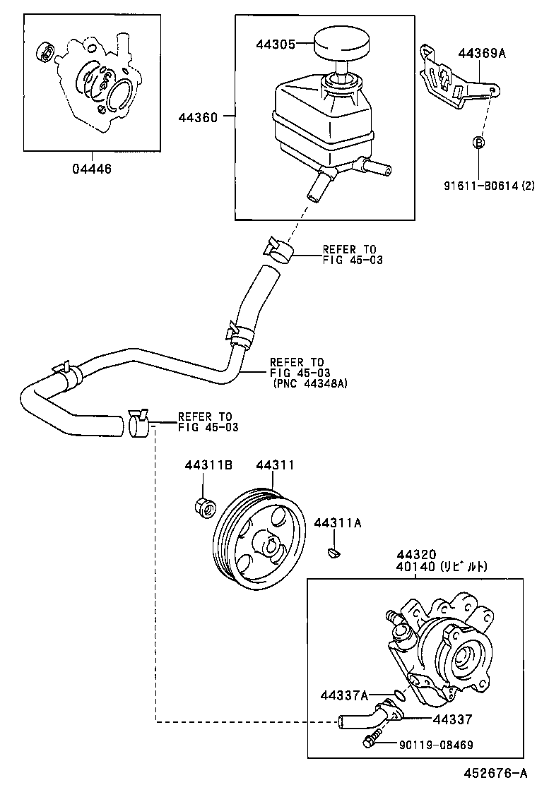  GAIA |  VANE PUMP RESERVOIR POWER STEERING