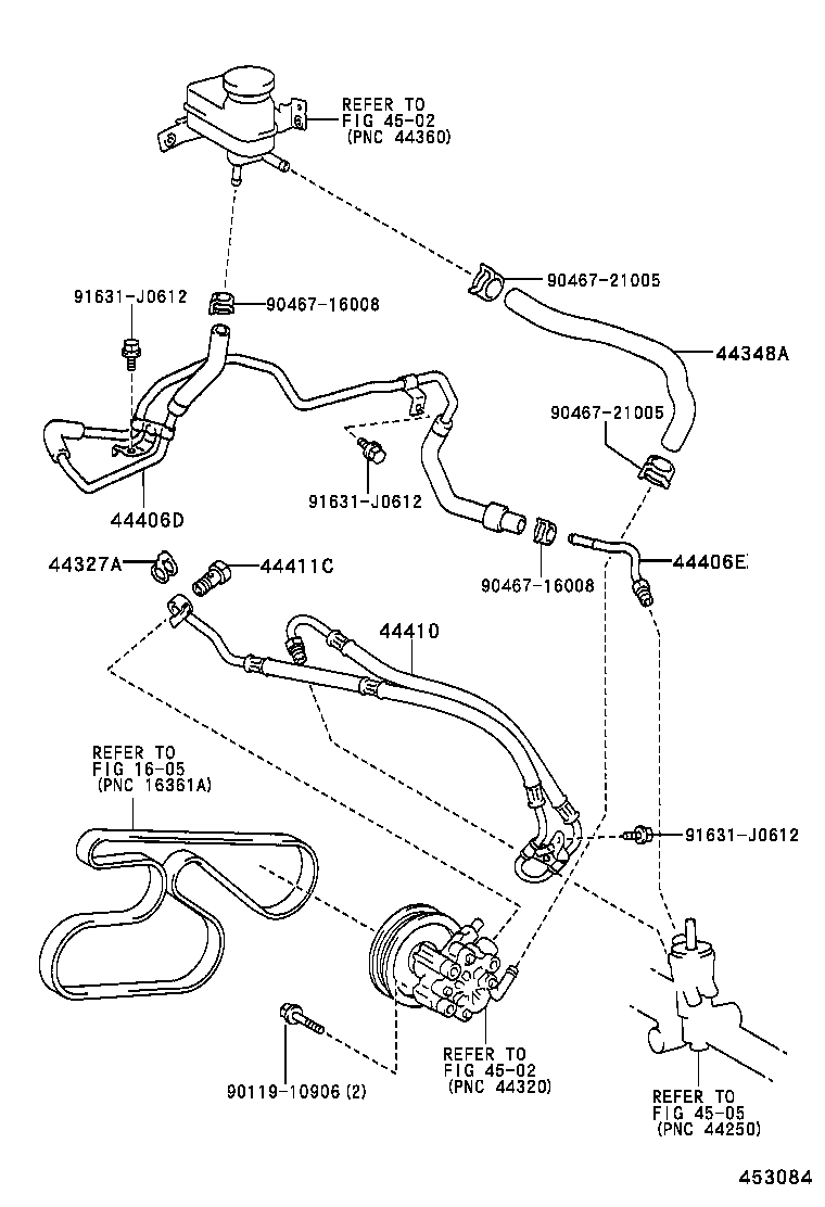  VISTA VISTA ARDEO |  POWER STEERING TUBE