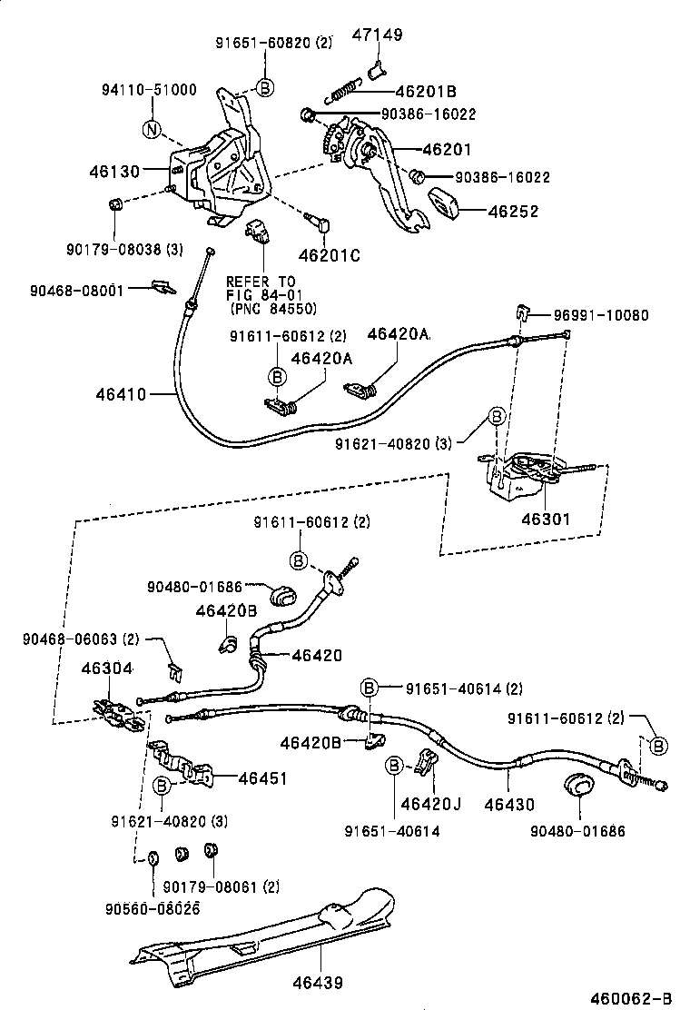  RAUM |  PARKING BRAKE CABLE
