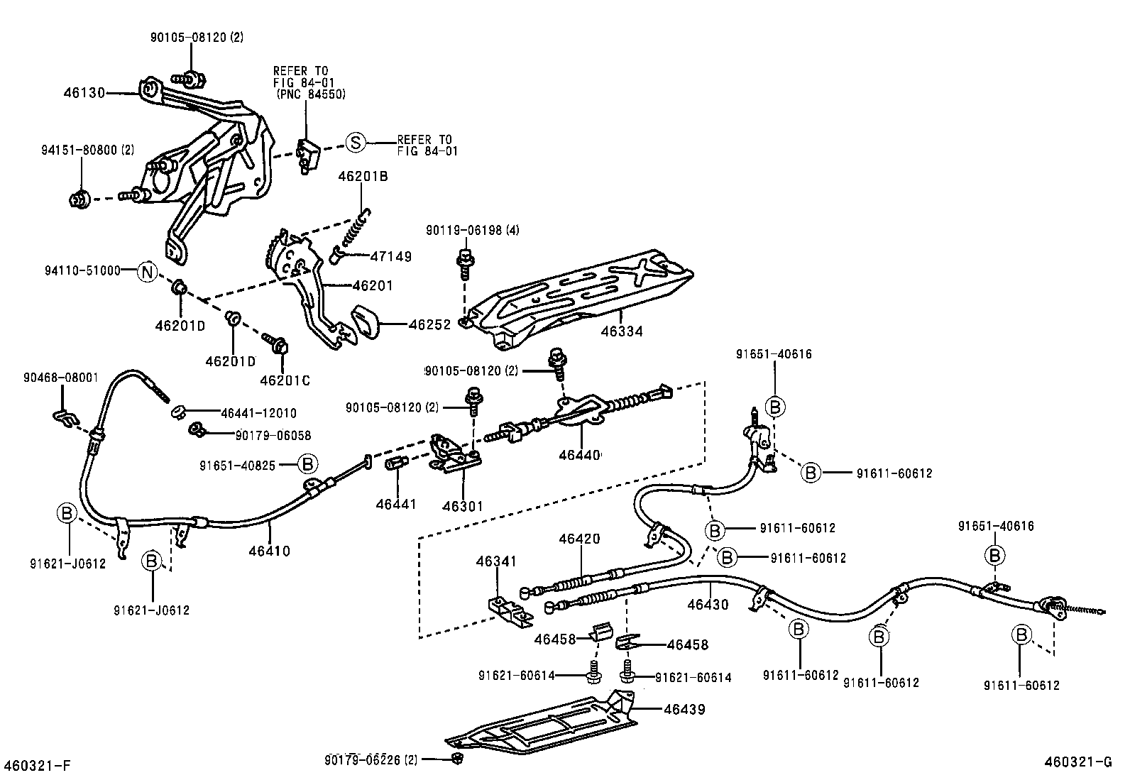  VISTA VISTA ARDEO |  PARKING BRAKE CABLE