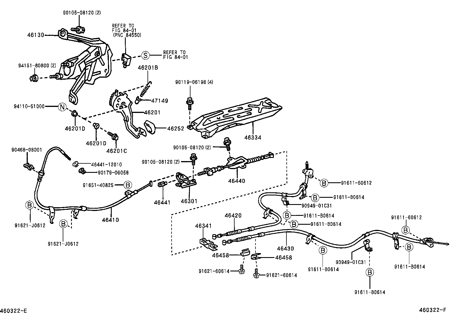  VISTA VISTA ARDEO |  PARKING BRAKE CABLE