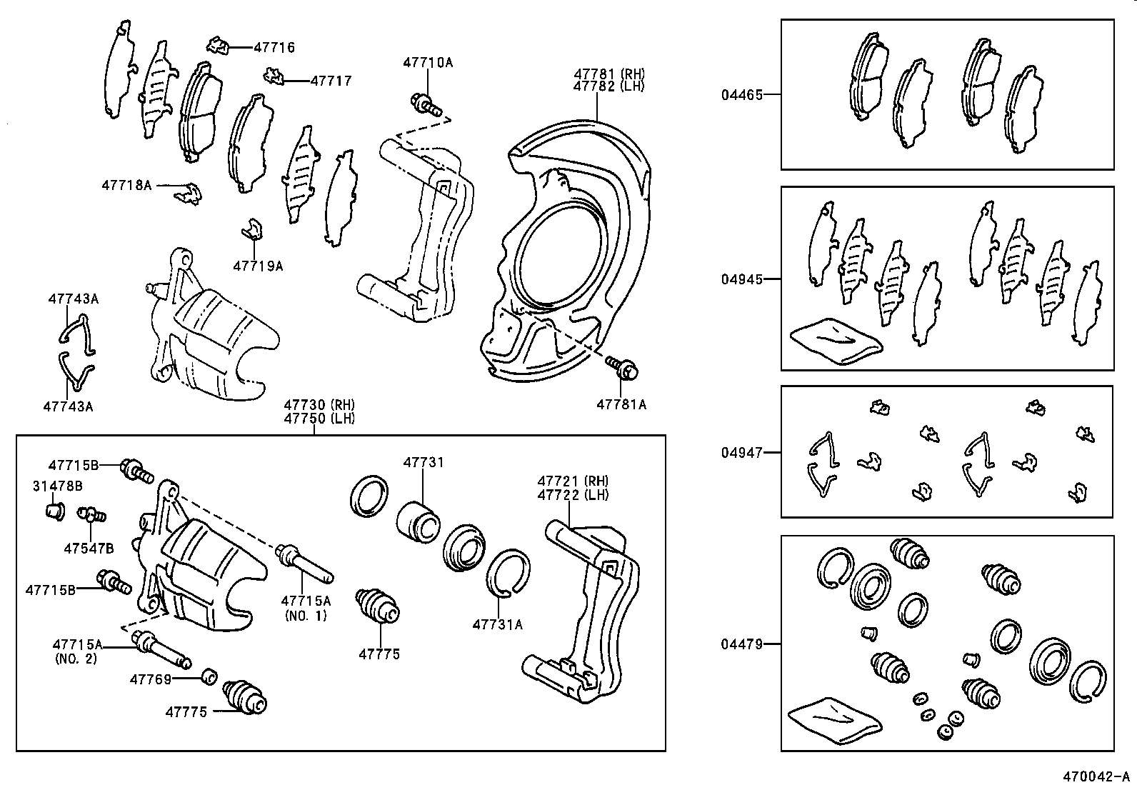  MARK 2 WG |  FRONT DISC BRAKE CALIPER DUST COVER