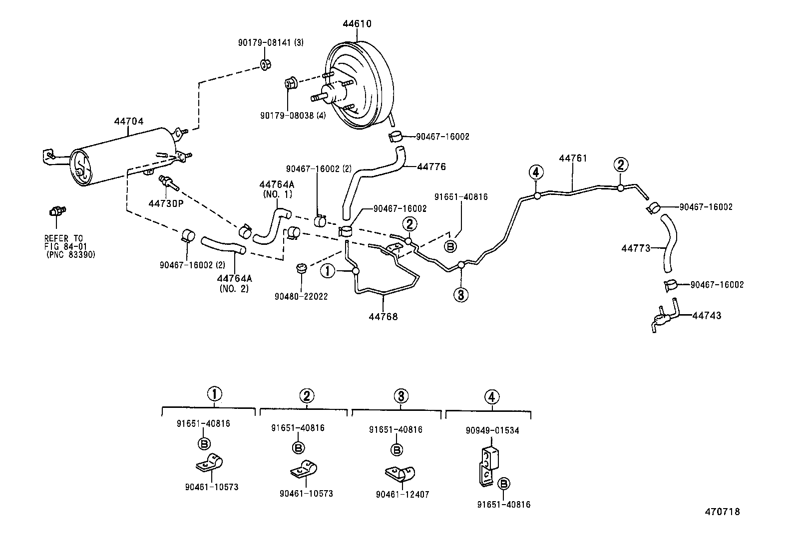  DYNA 150 TOYOACE G15 |  BRAKE BOOSTER VACUUM TUBE