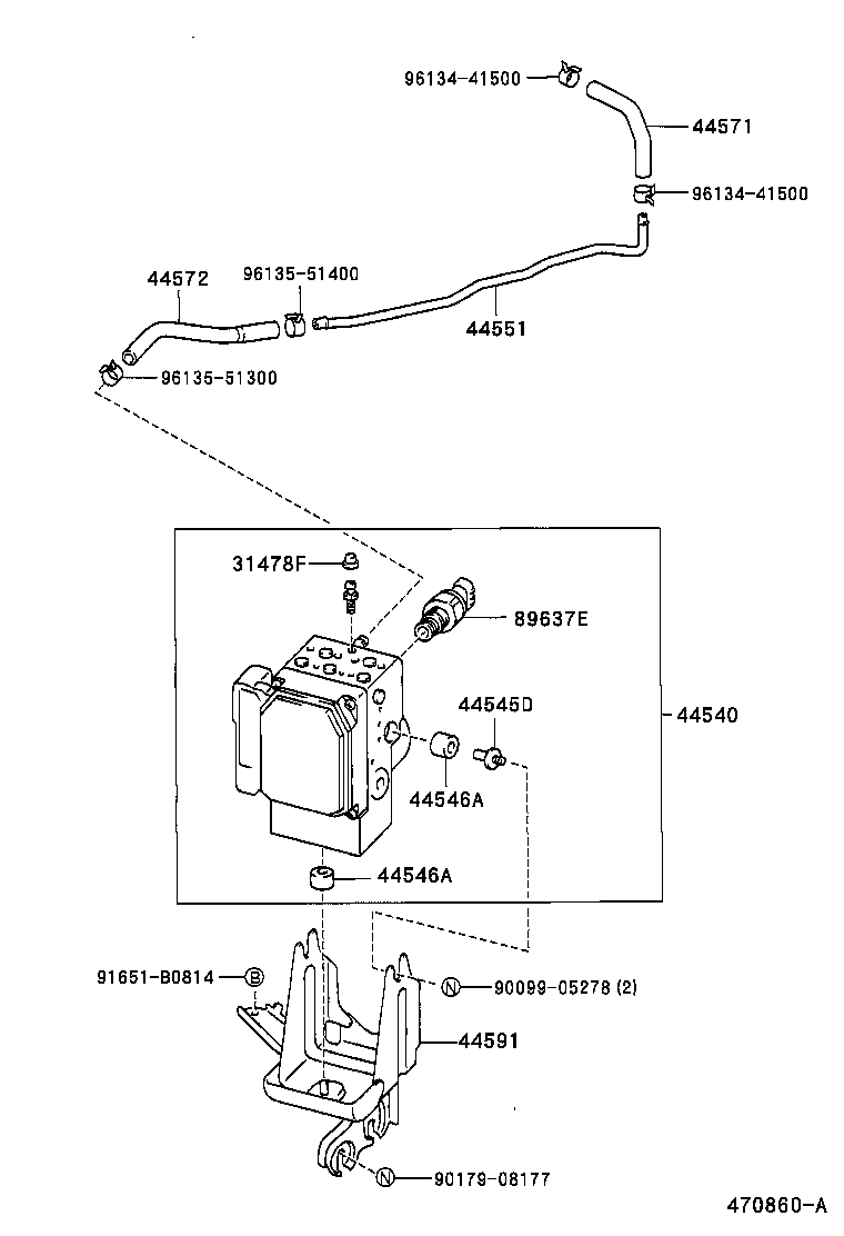  CELSIOR |  BRAKE TUBE CLAMP