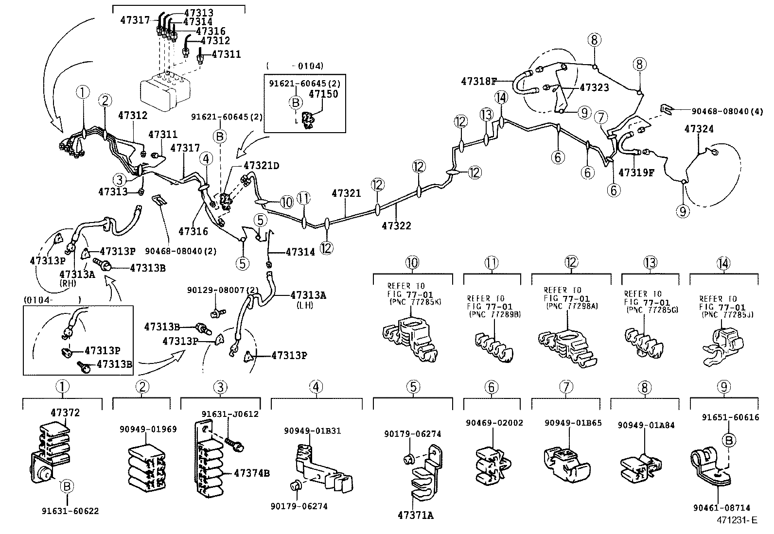  GAIA |  BRAKE TUBE CLAMP