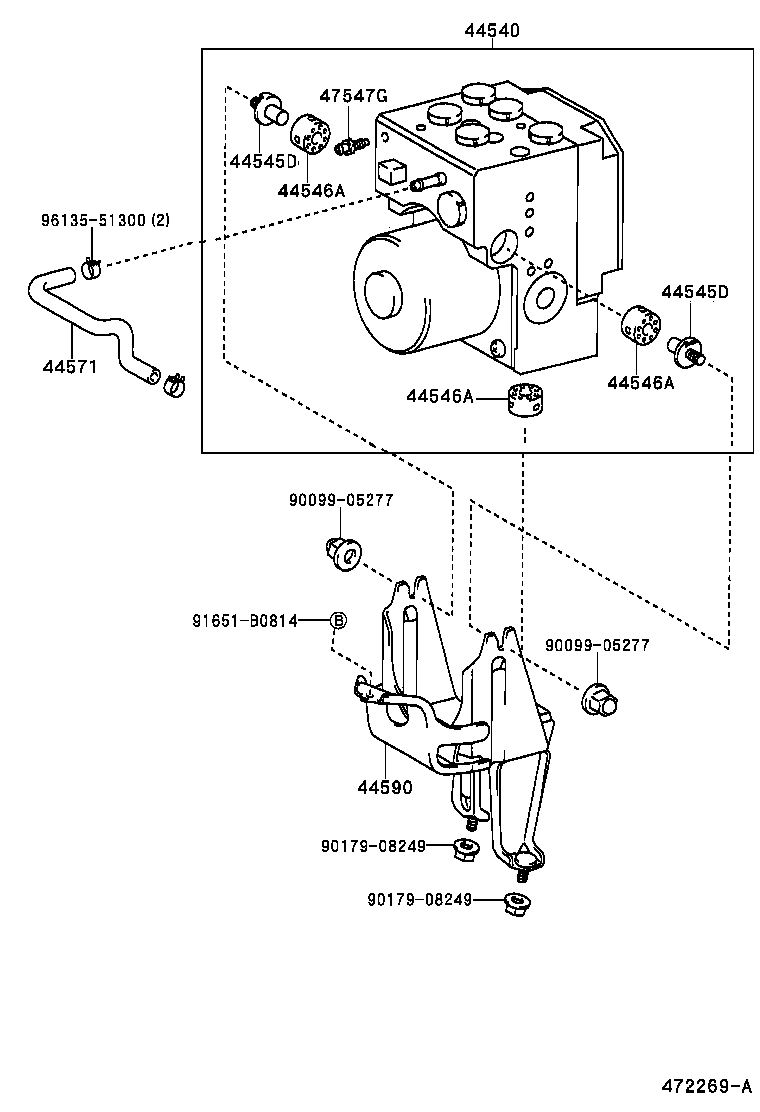  VEROSSA |  BRAKE TUBE CLAMP
