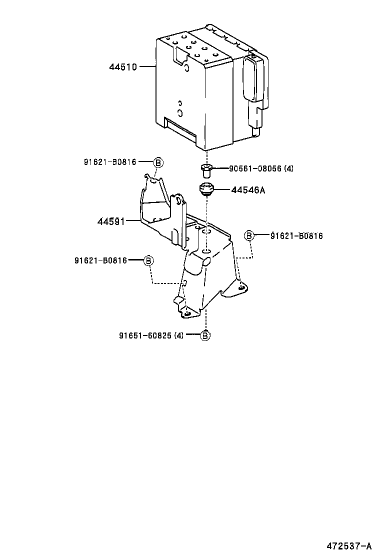  ESTIMA HYBRID |  BRAKE TUBE CLAMP