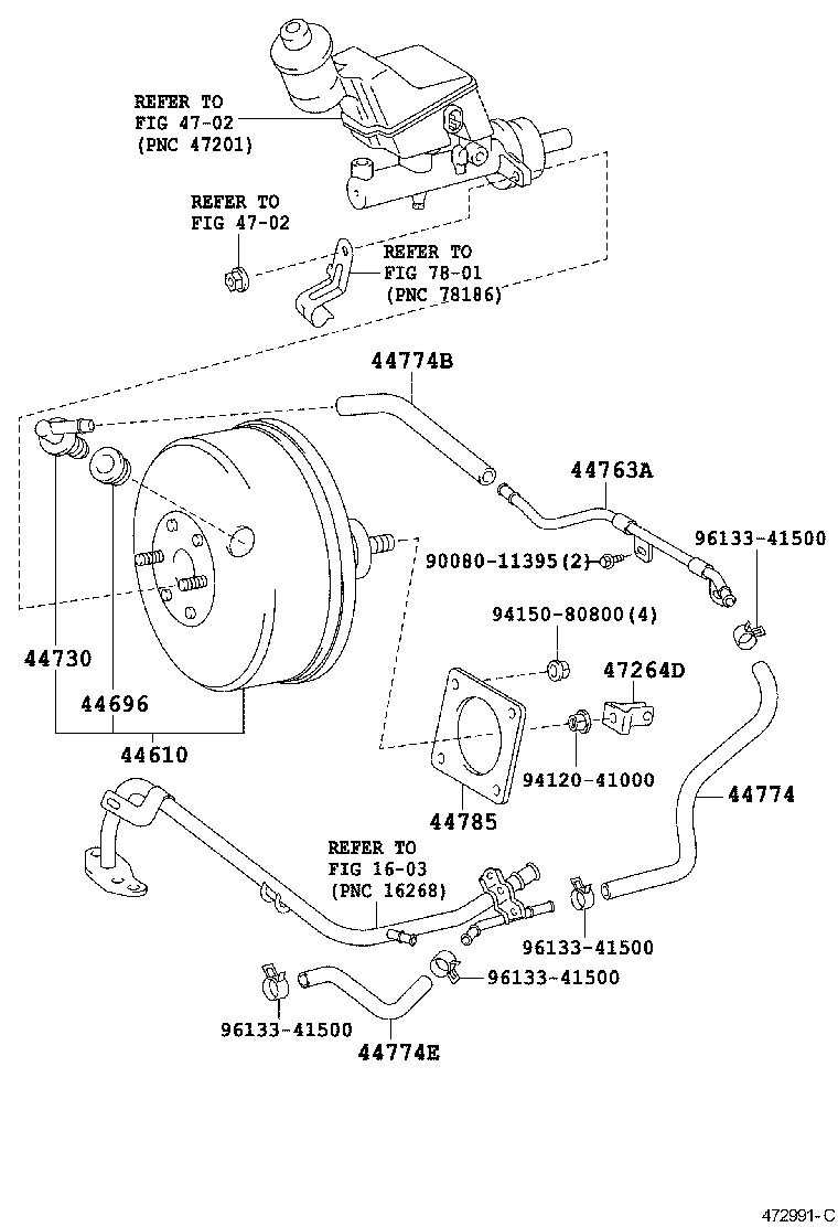  VOLTZ |  BRAKE BOOSTER VACUUM TUBE