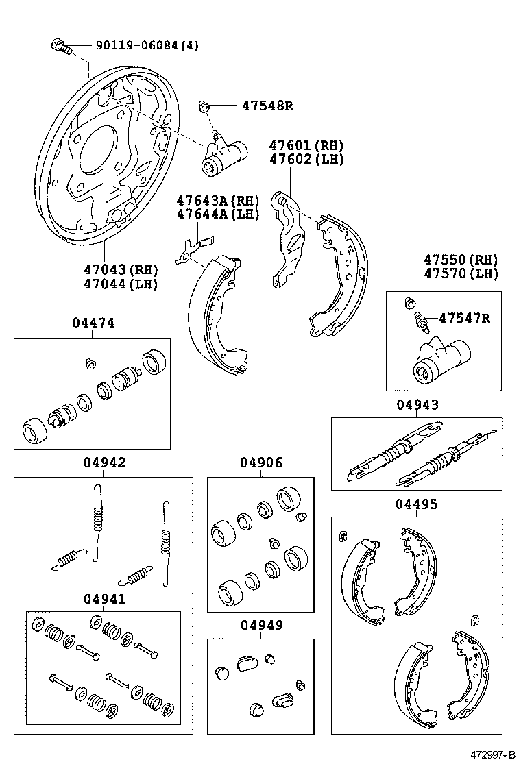  VOLTZ |  REAR DRUM BRAKE WHEEL CYLINDER BACKING PLATE