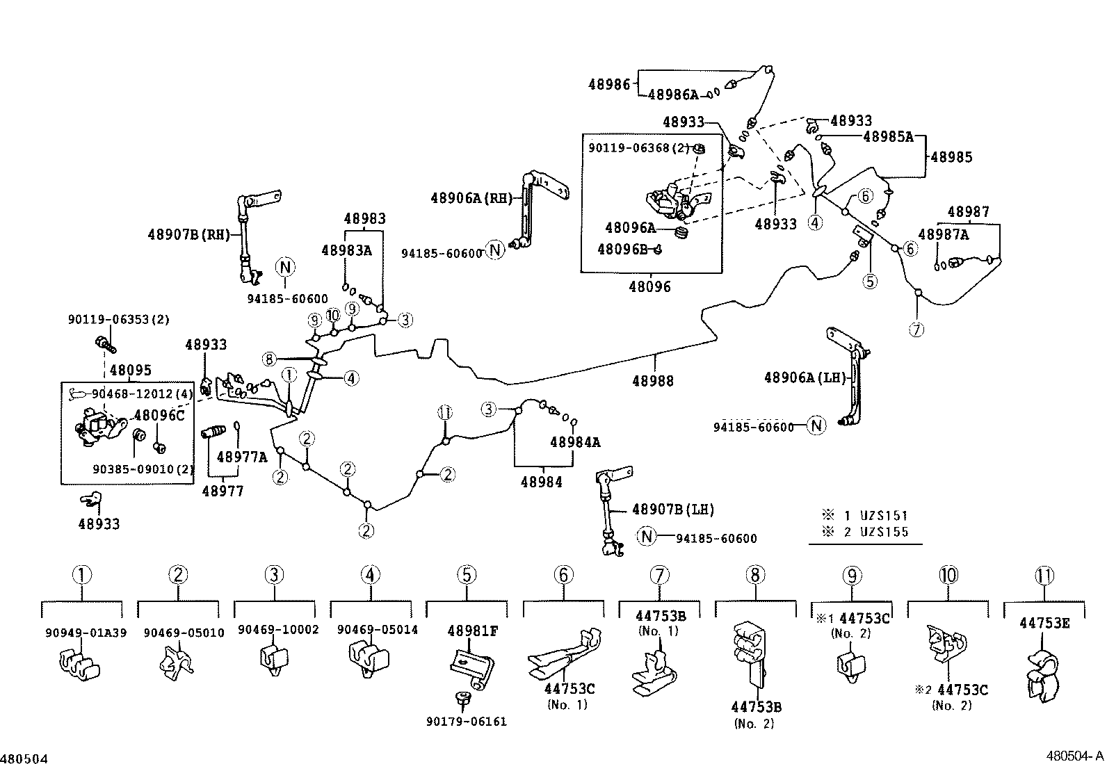  CROWN CROWN MAJESTA |  HEIGHT CONTROL AUTO LEVELER