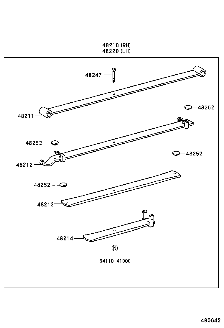  HILUX |  REAR SPRING SHOCK ABSORBER