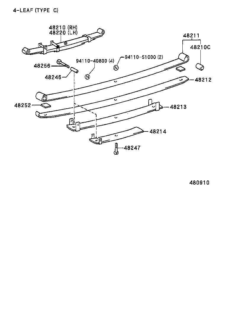  DYNA 150 TOYOACE G15 |  REAR SPRING SHOCK ABSORBER