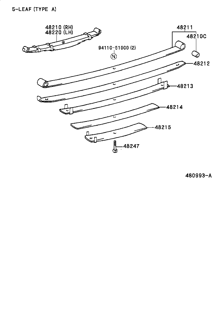  DYNA 150 TOYOACE G15 |  REAR SPRING SHOCK ABSORBER