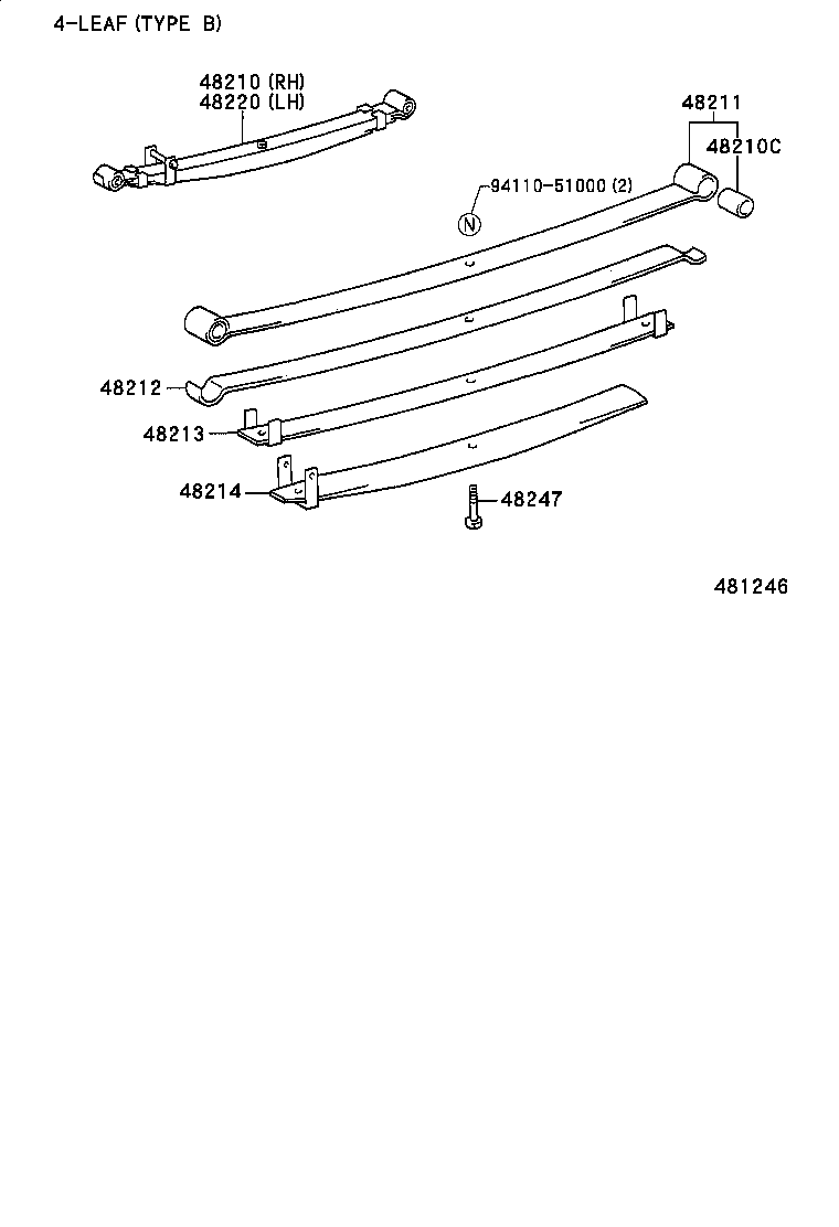  DYNA 150 TOYOACE G15 |  REAR SPRING SHOCK ABSORBER