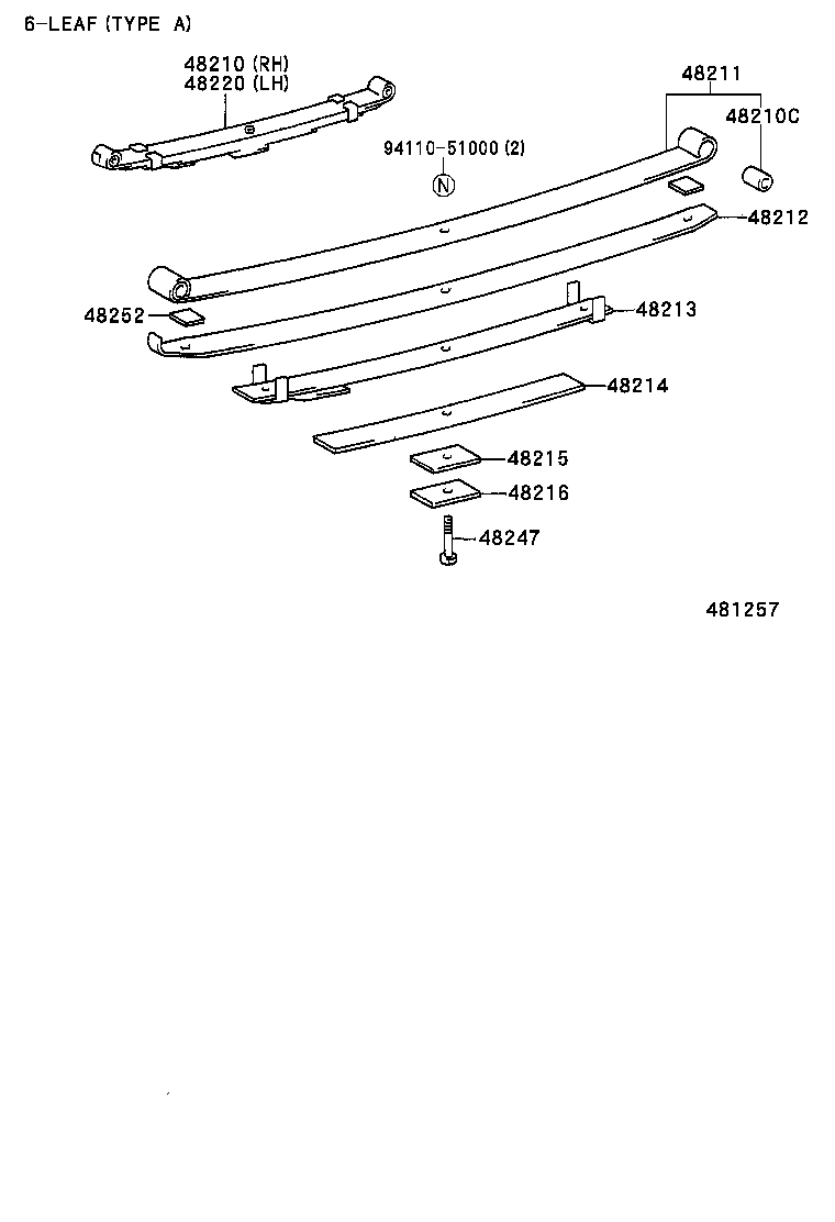  DYNA 150 TOYOACE G15 |  REAR SPRING SHOCK ABSORBER