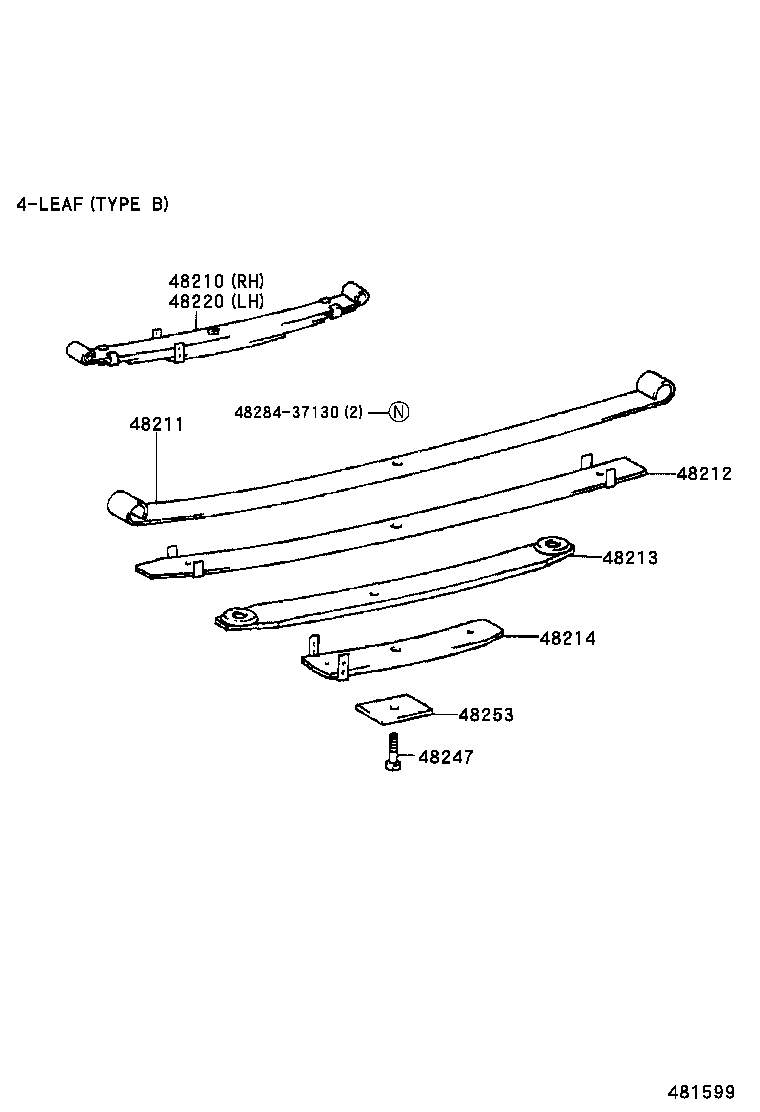  LITE TOWNACE TRUCK |  REAR SPRING SHOCK ABSORBER