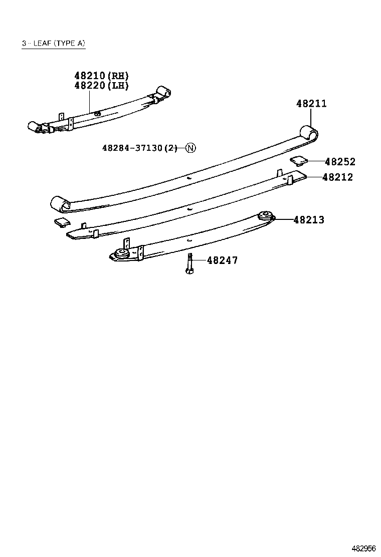  LITE TOWNACE TRUCK |  REAR SPRING SHOCK ABSORBER