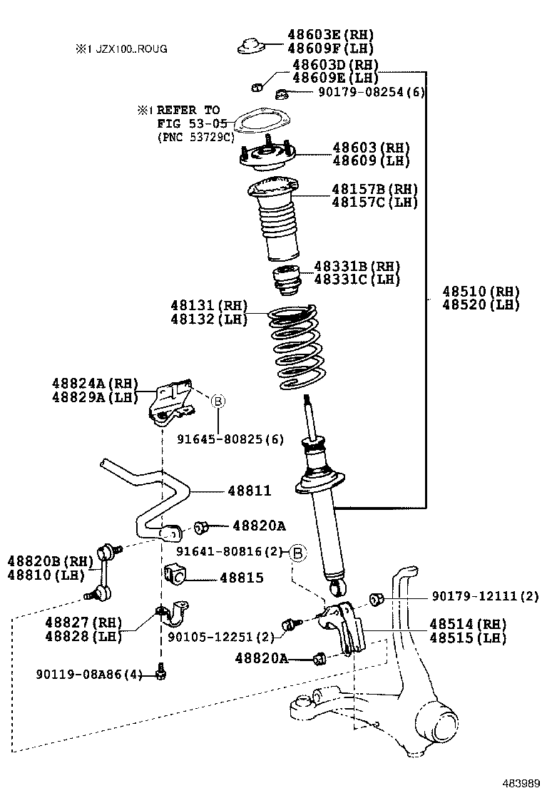  CRESTA |  FRONT SPRING SHOCK ABSORBER