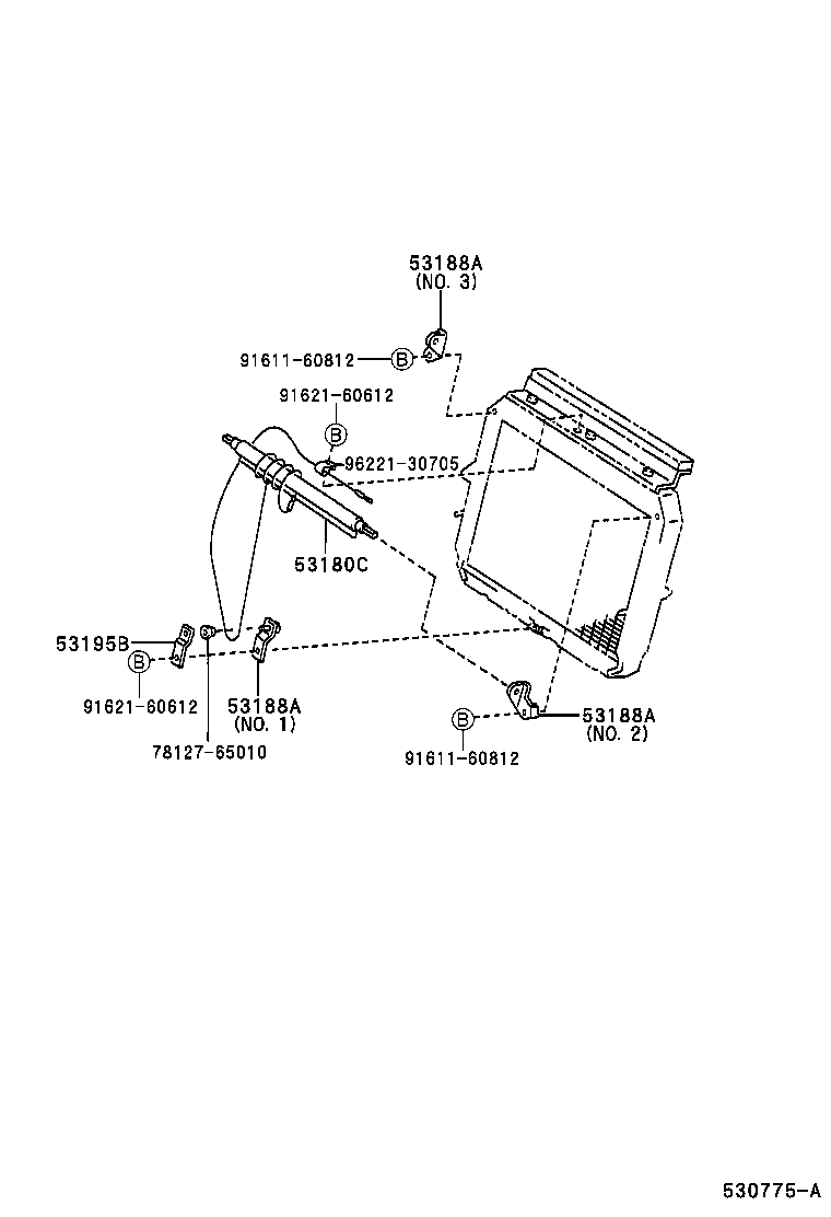  MEGA CRUISER |  RADIATOR SUPPORT WIND GUIDE