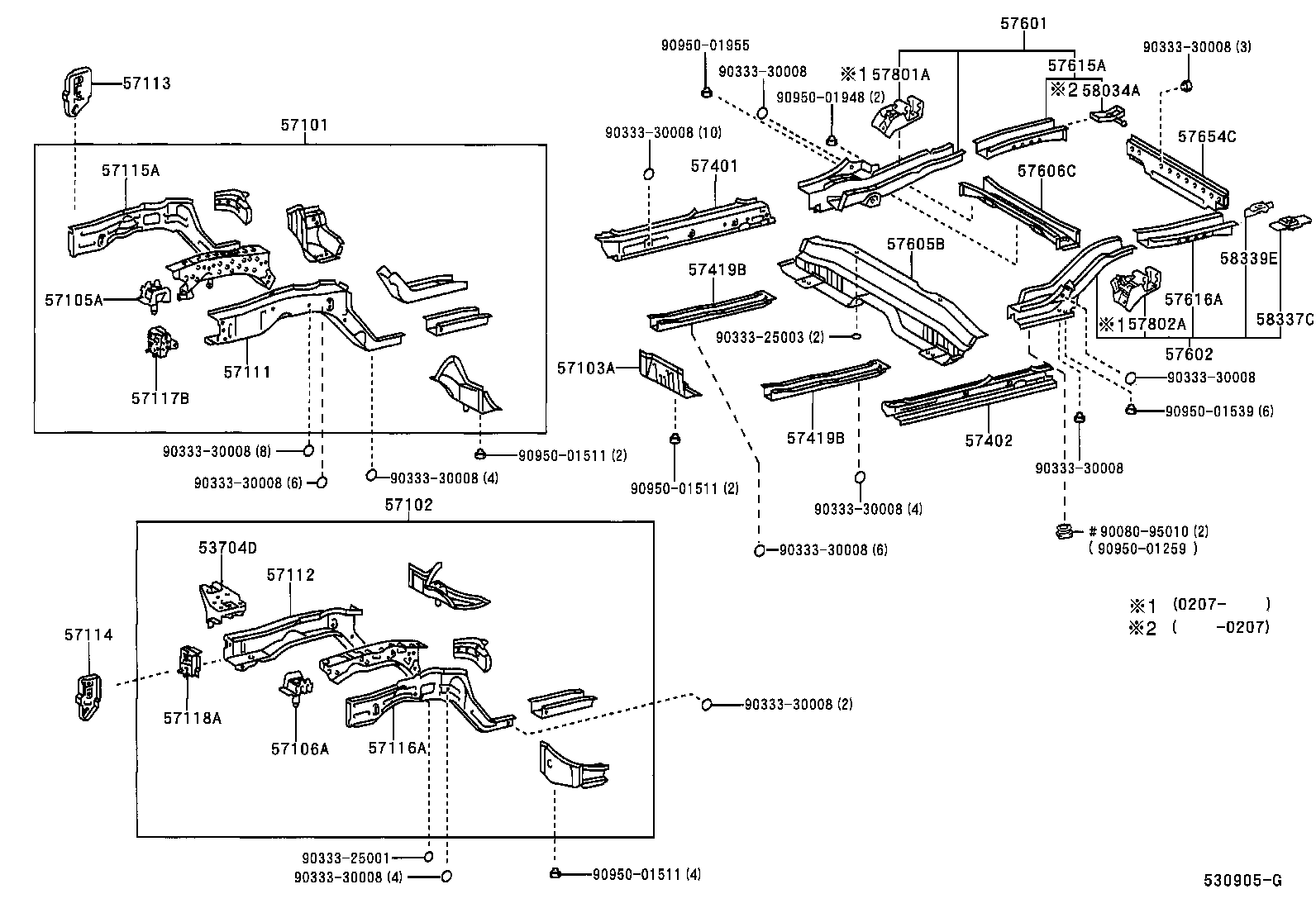  PRONARD |  FLOOR SIDE MEMBER