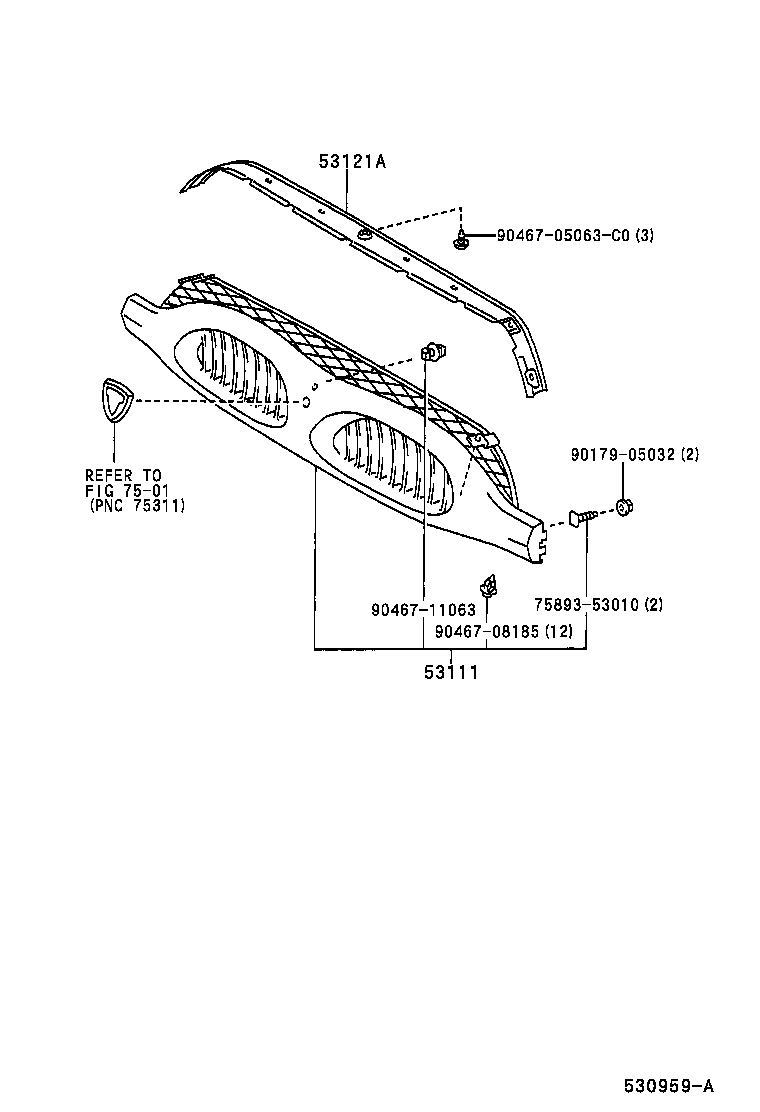  ORIGIN |  RADIATOR GRILLE