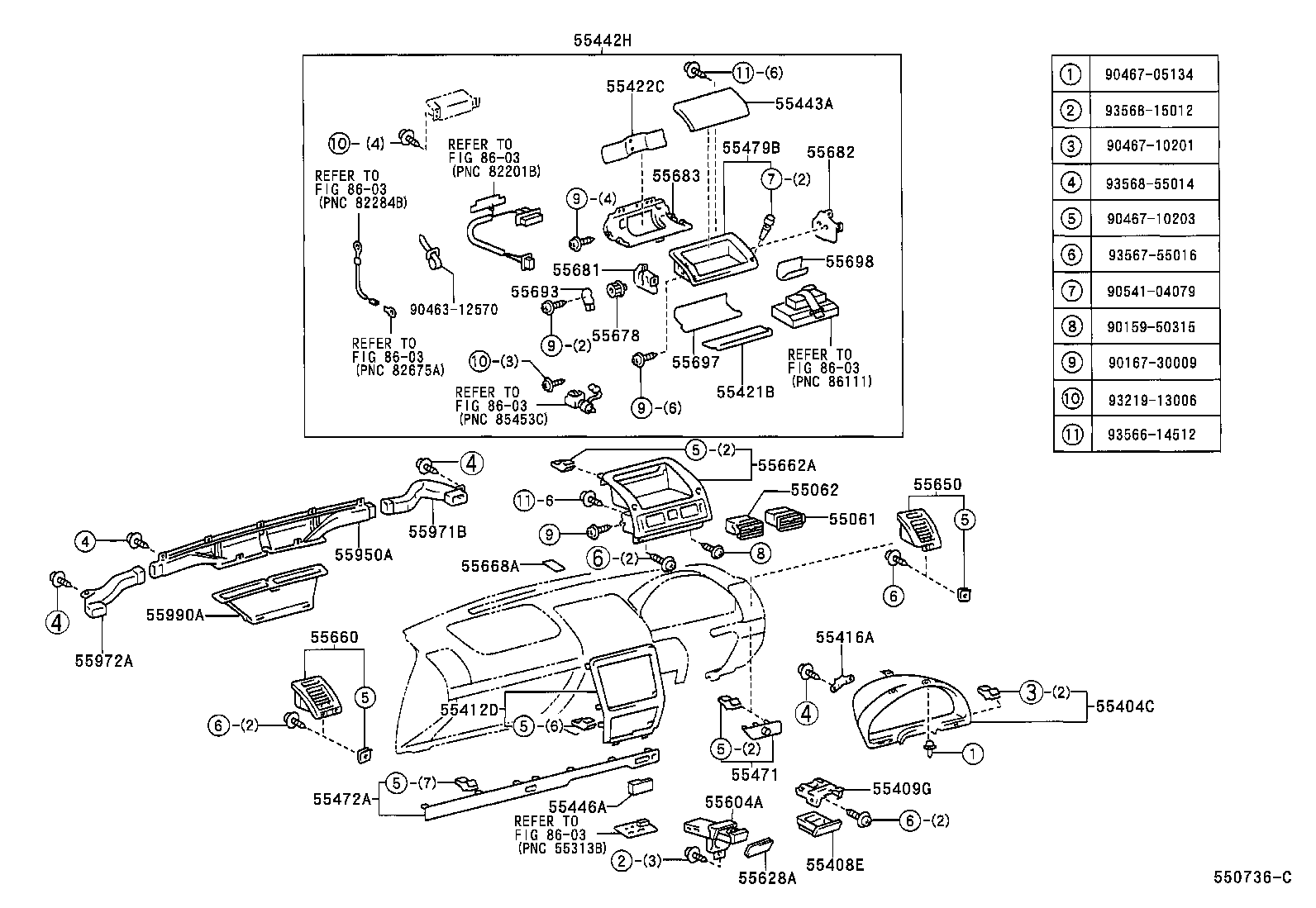  ORIGIN |  INSTRUMENT PANEL GLOVE COMPARTMENT