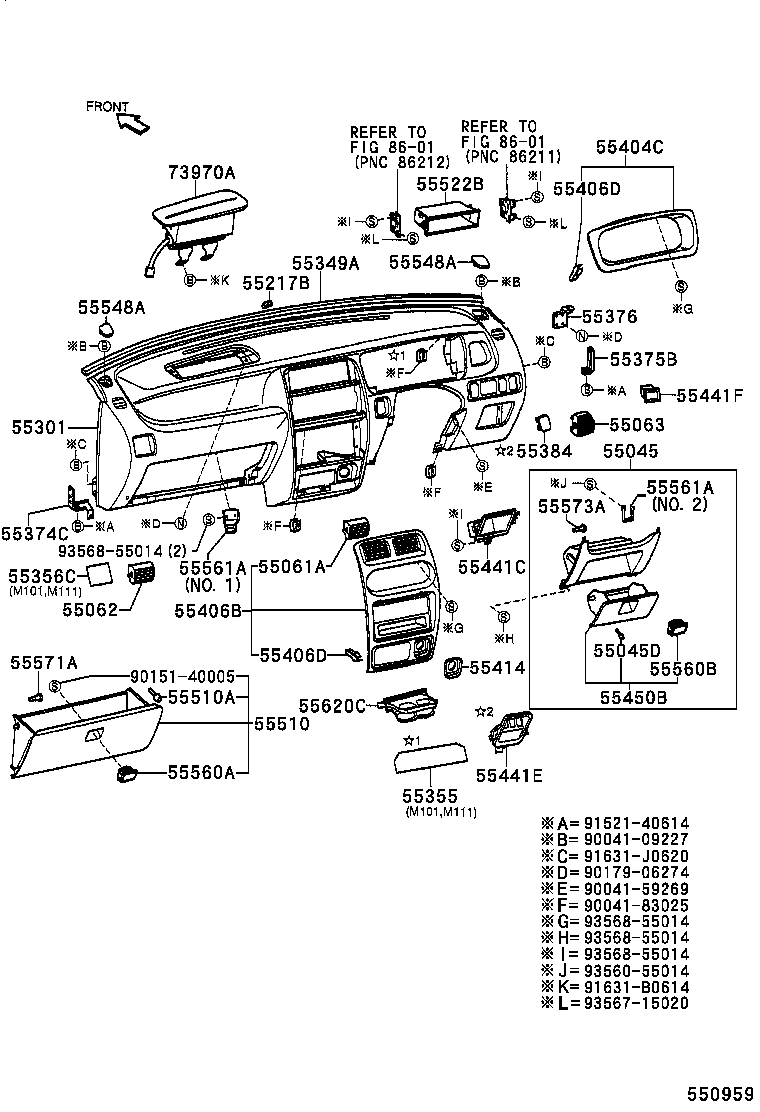  DUET |  INSTRUMENT PANEL GLOVE COMPARTMENT