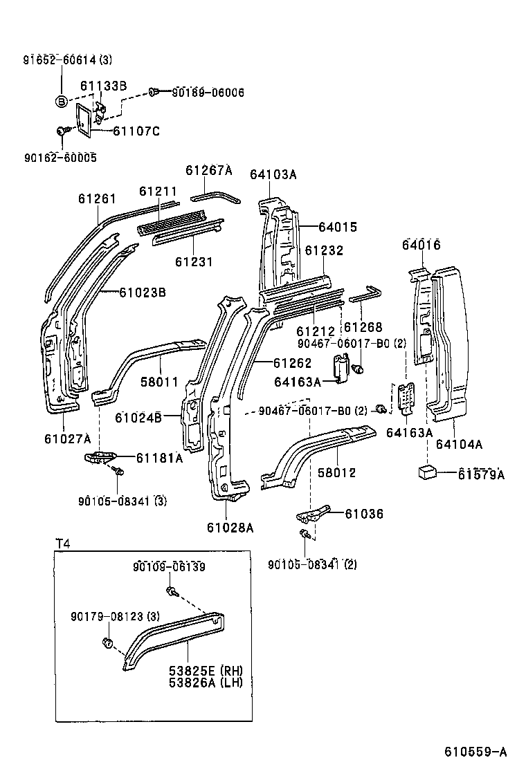  DYNA 150 TOYOACE G15 |  SIDE MEMBER