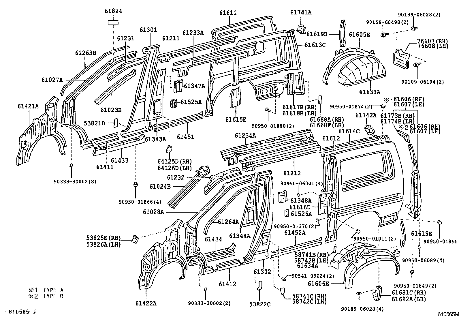  GRANVIA GRAND HIACE |  SIDE MEMBER