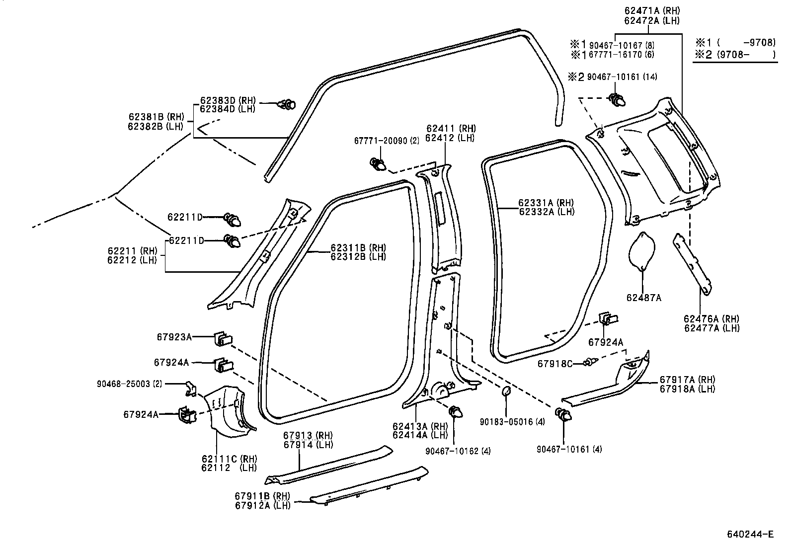  RAUM |  INSIDE TRIM BOARD DOOR OPENING TRIM MOULDING