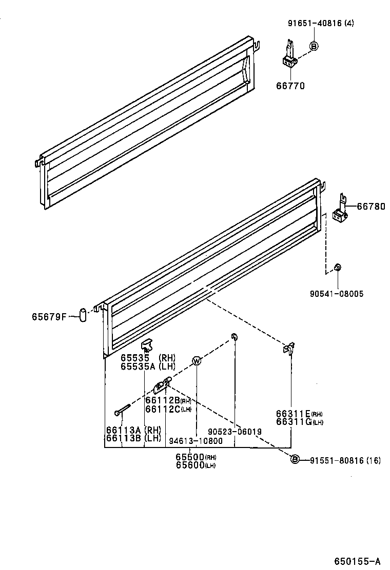  HILUX |  REAR BODY SIDE PANEL
