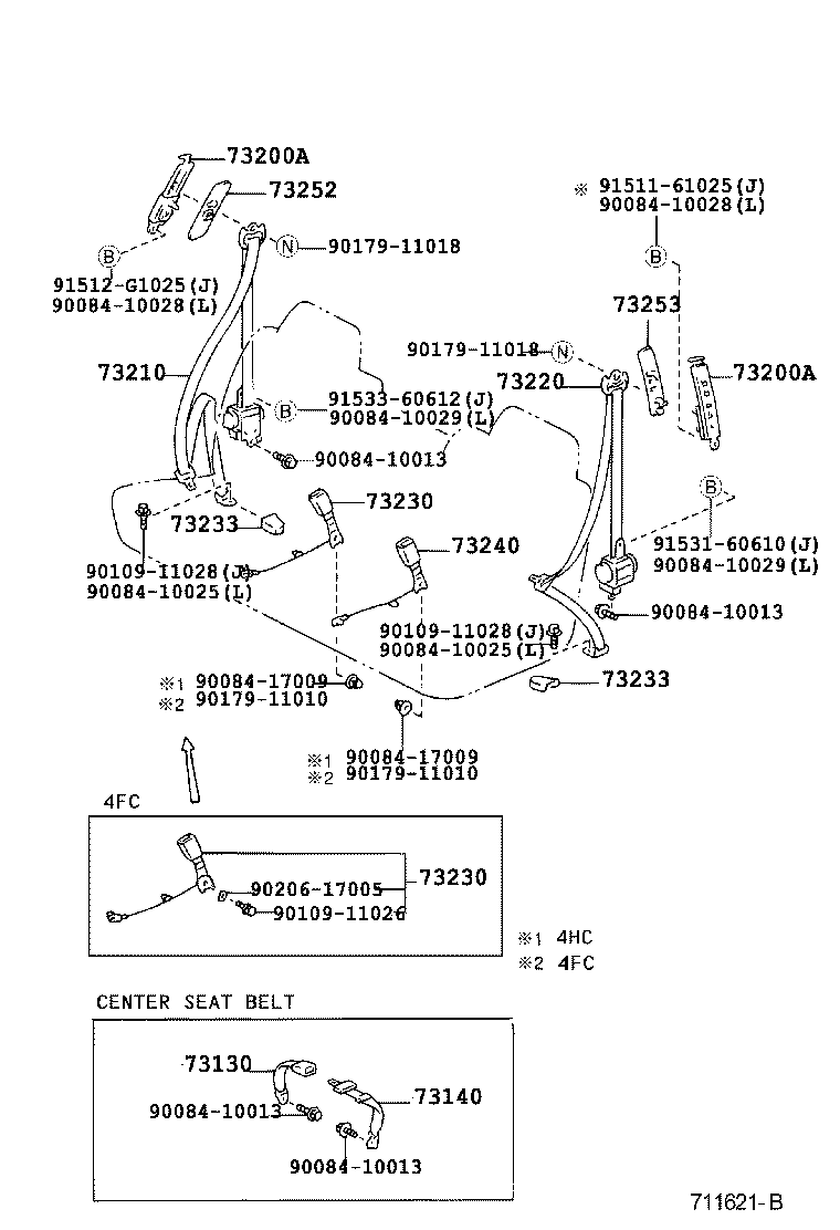  PRONARD |  SEAT BELT CHILD RESTRAINT SEAT