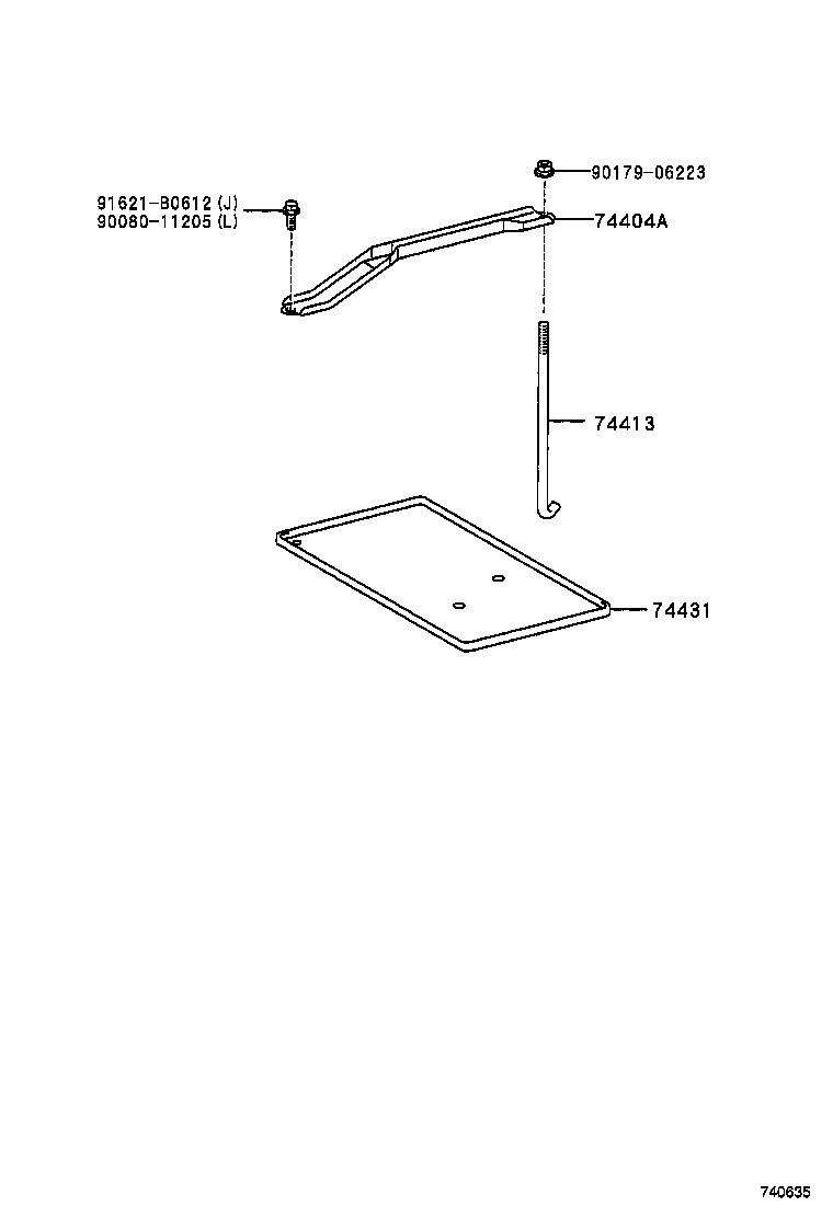  PRONARD |  BATTERY CARRIER