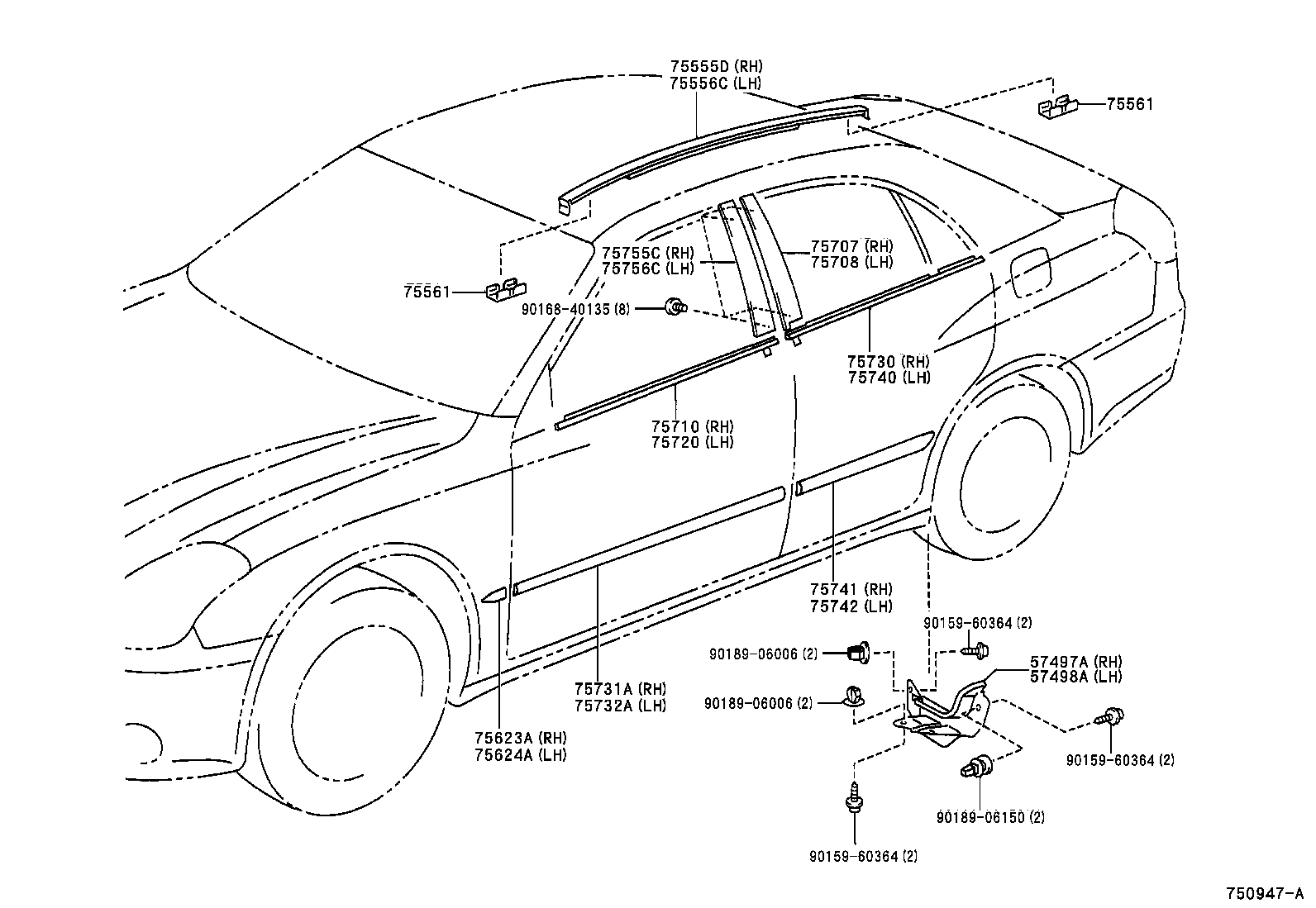  VEROSSA |  SIDE MOULDING