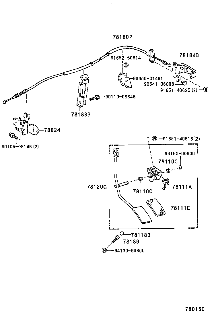  LAND CRUISER S T H T |  ACCELERATOR LINK