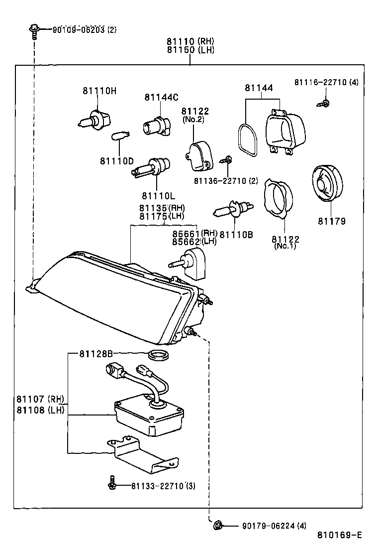  CRESTA |  HEADLAMP