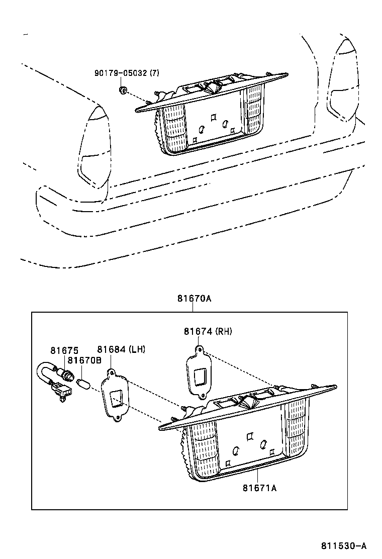  ORIGIN |  BACK UP LAMP
